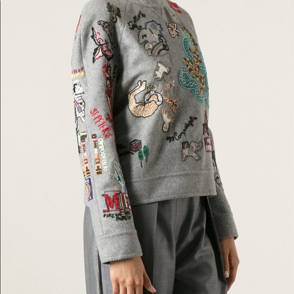 Vintage Valentino beaded sweater